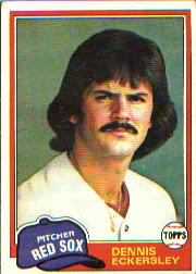 1981 Topps Baseball Cards      620     Dennis Eckersley